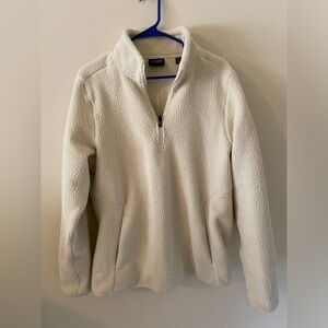 Cuts Men's White Half-Zip Sweater